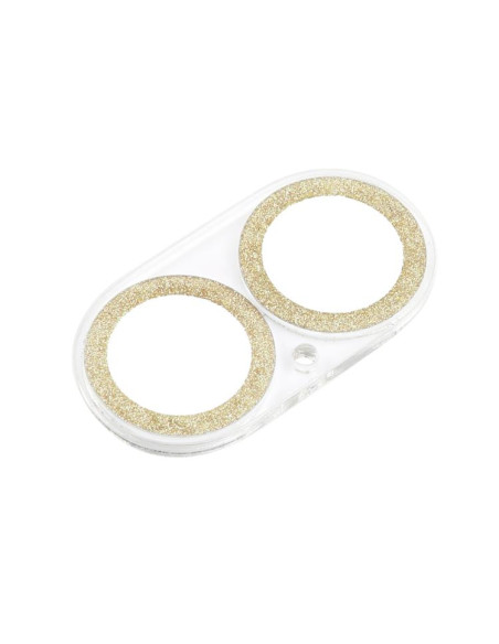 Vetro Temperato iPhone 17 Oro Glitterato | Melacompro