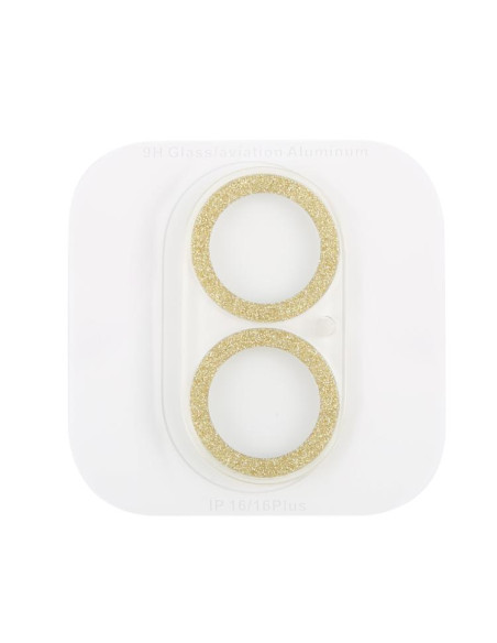 Vetro Temperato iPhone 17 Oro Glitterato | Melacompro