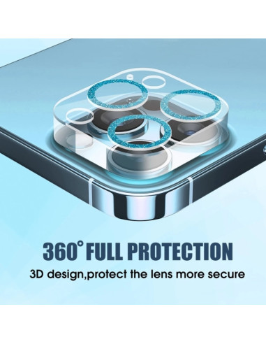 Vetro Temperato iPhone 17 Oro Glitterato | Melacompro