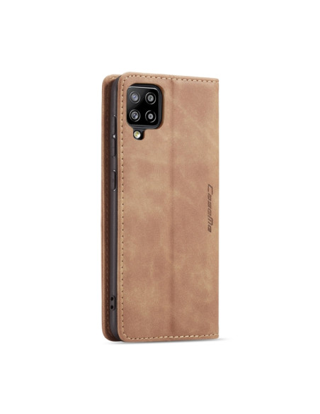 Cover Galaxy A42 5G Pelle Nero Marrone | Melacompro