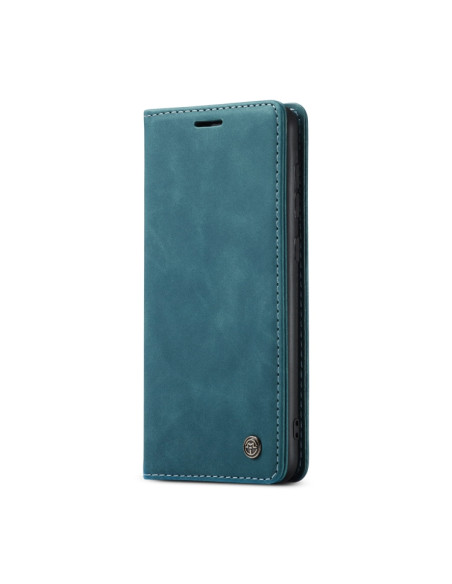 Cover Galaxy S21 5G Pelle Portafoglio Blu | Melacompro