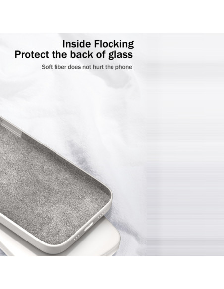 Cover Galaxy S20 FE Silicone Bianco | Melacompro