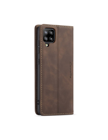 Cover Galaxy A42 5G Pelle Nero Coffee | Melacompro