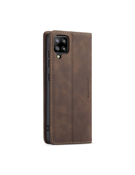 Cover Galaxy A42 5G Pelle Nero Coffee | Melacompro