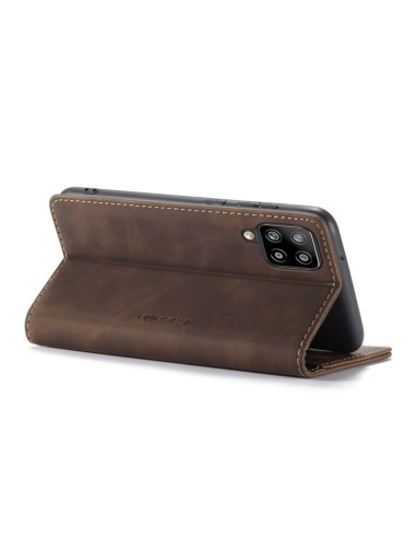 Cover Galaxy A42 5G Pelle Nero Coffee | Melacompro