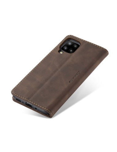 Cover Galaxy A42 5G Pelle Nero Coffee | Melacompro