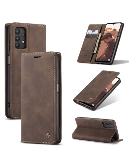 Cover Galaxy A32 5G Pelle Marrone Coffee | Melacompro