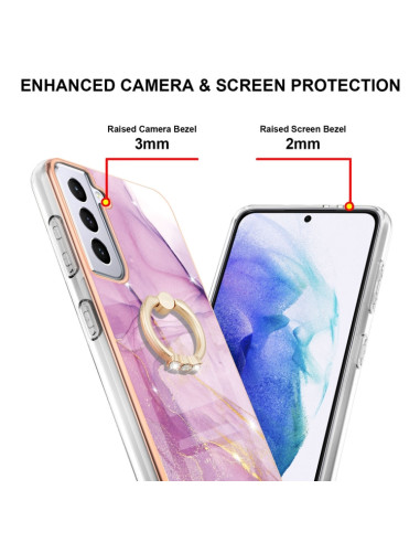 Cover Galaxy S21 5G TPU+PC Antiurto Viola | Melacompro
