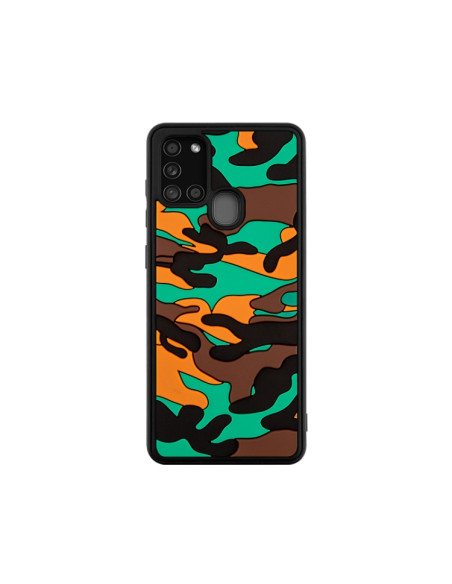 Cover Galaxy A21s Silicone Arancione | Melacompro