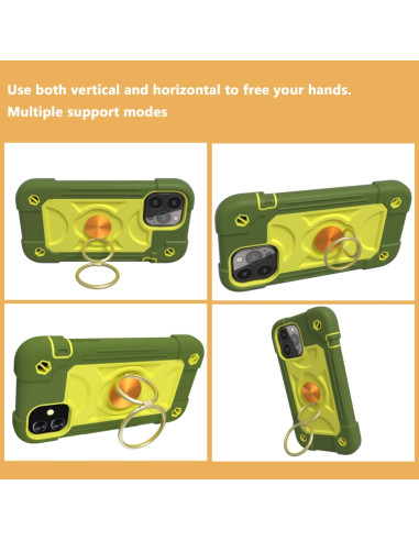 Cover iPhone 13 Pro Max Silicone Viola Avocado | Melacompro