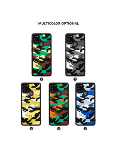 Cover Galaxy A21s Silicone Arancione Giallo | Melacompro 2