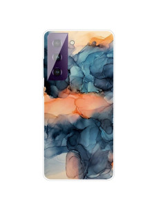 Cover Galaxy S21+ 5G TPU Astratto Blu | Melacompro 2