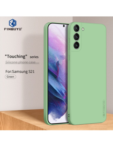 Cover Galaxy S21 5G TPU+PC Antiurto Verde | Melacompro