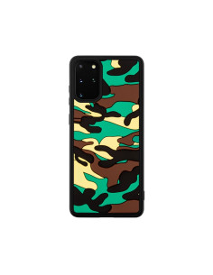 Cover Galaxy S20+ Silicone Arancione Verde | Melacompro