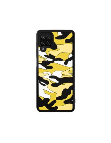 Cover Galaxy A12 5G Silicone Arancione Giallo | Melacompro
