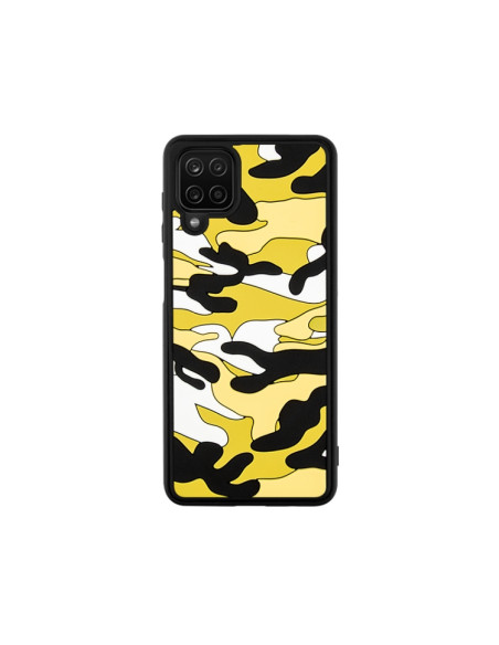 Cover Galaxy A12 5G Silicone Arancione Giallo | Melacompro