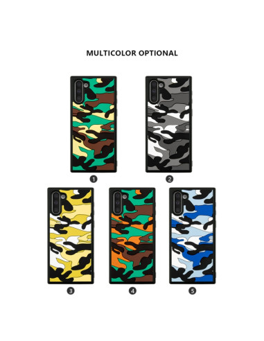 Cover Galaxy Note 10 Silicone Blu Nero | Melacompro