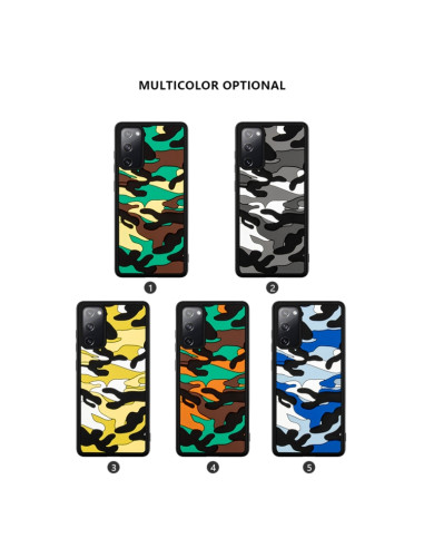 Cover Galaxy S20 FE Silicone Blu Mimetico Nero | Melacompro