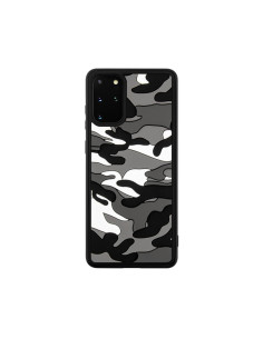 Cover Galaxy S20+ Silicone Arancione Nero | Melacompro