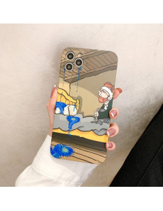 Cover iPhone 11 Pro Max TPU Pittura a Olio