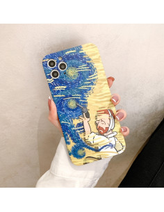 Cover iPhone 11 Pro Max TPU Pittura a Olio