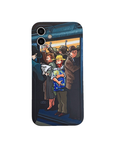 Cover iPhone 11 Pro Max TPU Pittura a Olio | Melacompro