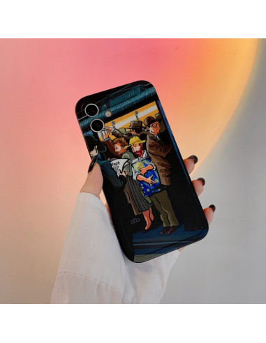 Cover iPhone 11 Pro Max TPU Pittura a Olio | Melacompro