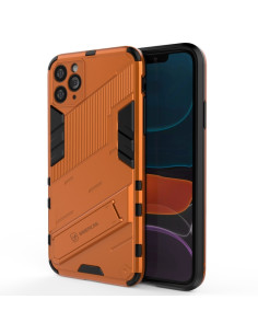 Cover iPhone 11 Pro Max PC + TPU Antiurto Rosa Arancione