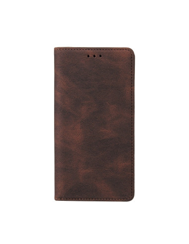 Cover iPhone 11 Pelle PU Marrone Libro | Melacompro