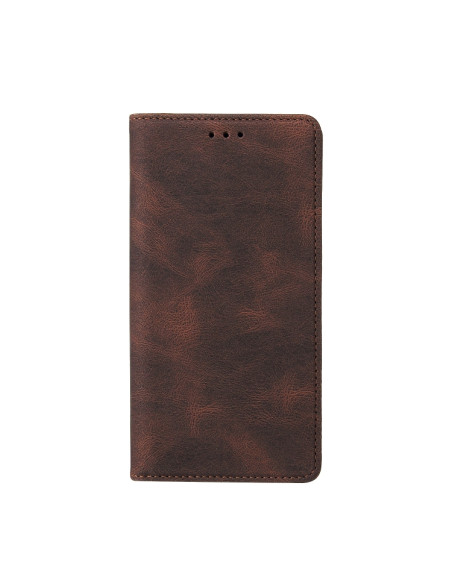 Cover iPhone 11 Pelle PU Marrone Libro | Melacompro