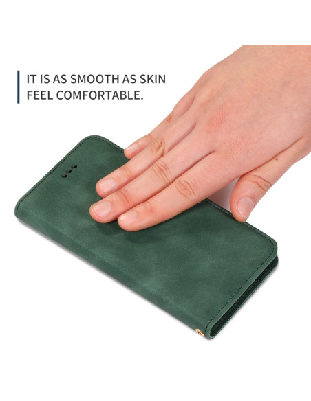 Cover iPhone 11 PU Leather Flip Magnetica Army Verde | Melacompro