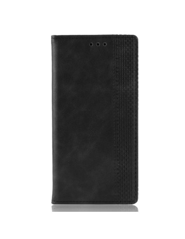 Cover iPhone 11 Pelle PU Marrone Libro Nero | Melacompro
