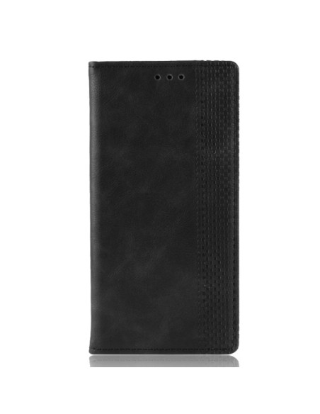 Cover iPhone 11 Pelle PU Marrone Libro Nero | Melacompro