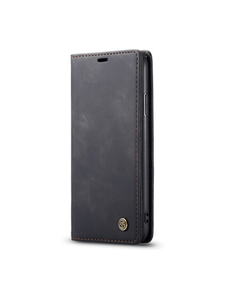 Cover iPhone 11 Pelle Portafoglio Nero | Melacompro