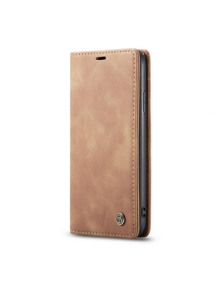 Cover iPhone 11 Pelle Portafoglio Marrone | Melacompro