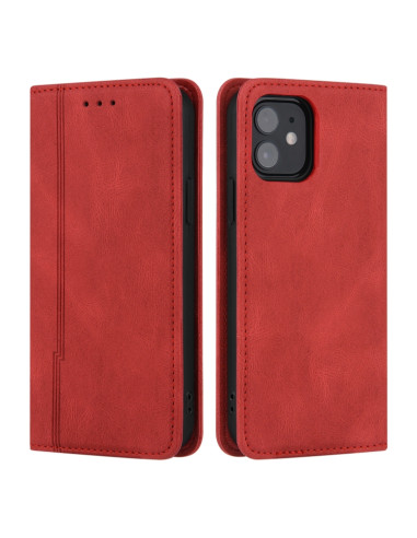 Cover iPhone 11 Pro Pelle Magnetica Rosso | Melacompro