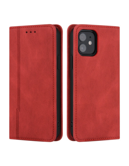 Cover iPhone 11 Pro Pelle Magnetica Rosso | Melacompro