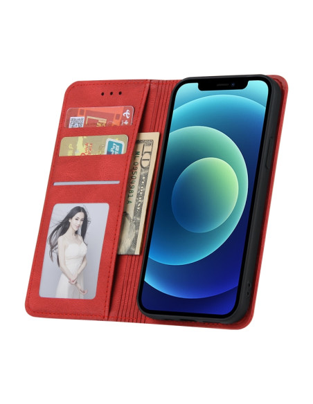 Cover iPhone 11 Pro Pelle Magnetica Rosso | Melacompro