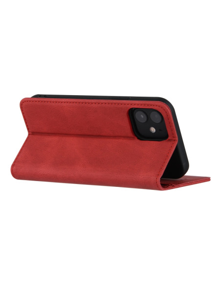 Cover iPhone 11 Pro Pelle Magnetica Rosso | Melacompro
