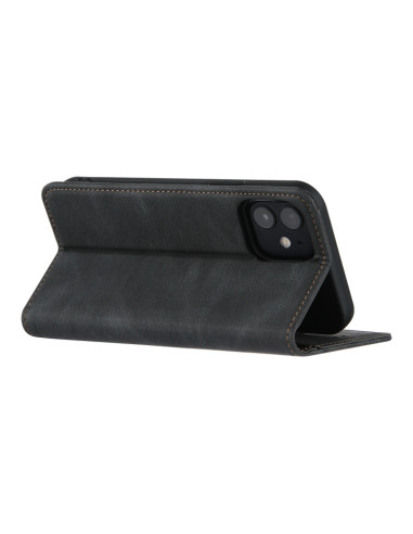Cover iPhone 11 Pro Pelle Magnetica Nero | Melacompro