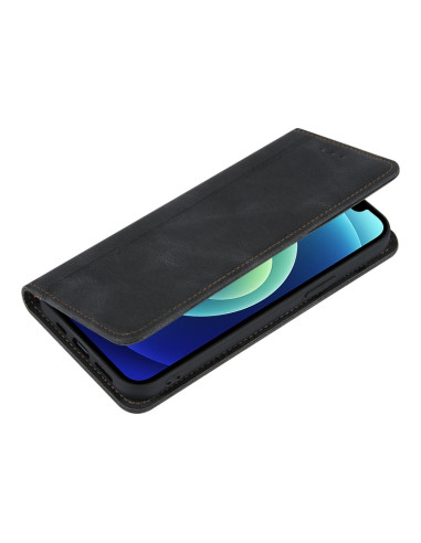 Cover iPhone 11 Pro Pelle Magnetica Nero | Melacompro