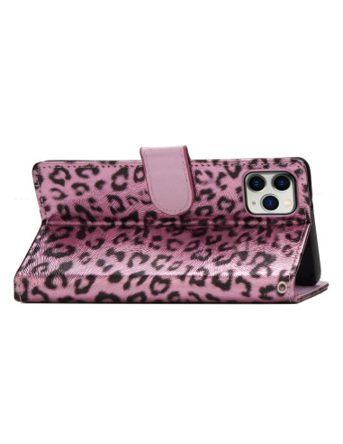 Cover iPhone 11 Pro Max Leopardato Oro Rosa Rose Oro | Melacompro