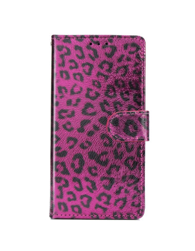 Cover iPhone 11 Pro Max Leopardato Oro Rosa Magenta | Melacompro
