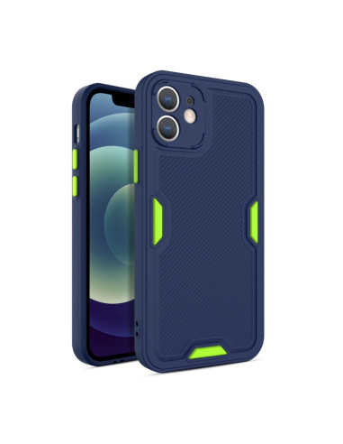 Cover iPhone 12 Pro Max TPU Rosso Dark Blu | Melacompro