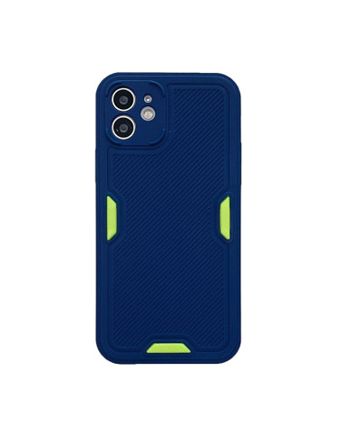 Cover iPhone 12 Pro Max TPU Rosso Dark Blu | Melacompro