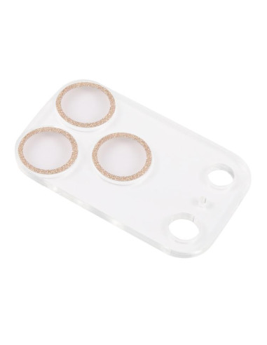 Protezione Fotocamera iPhone 17 Pro Max Vetro Temperato Oro | Melacompro