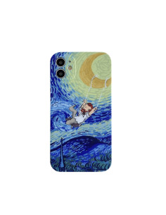 Cover iPhone 12 TPU Cielo Stellato Antiurto