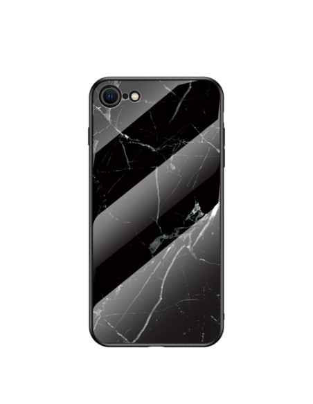 Cover iPhone SE 2020 TPU Mostro Marrone Nero | Melacompro