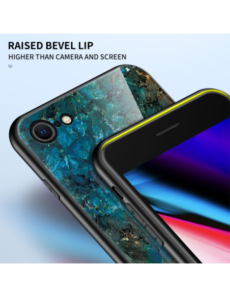 Cover iPhone SE 2020 TPU Mostro Marrone Nero | Melacompro