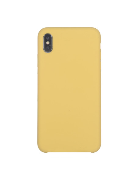 Cover iPhone XR Silicone Liquido Giallo | Melacompro